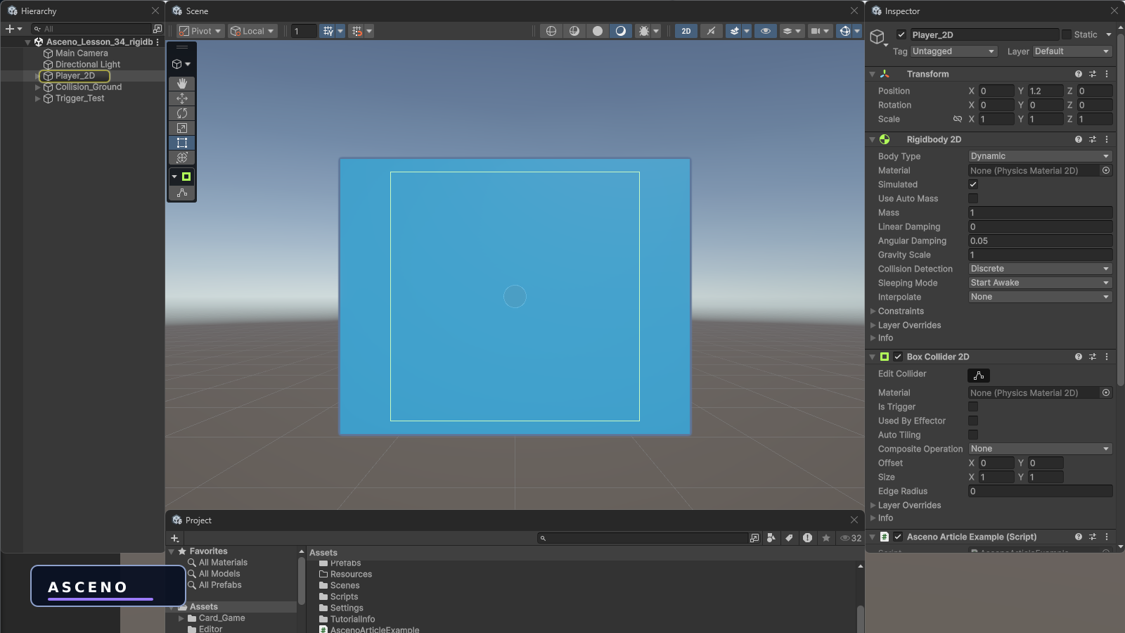 Rigidbody2D và Rigidbody khác nhau thế nào? — native Unity practice